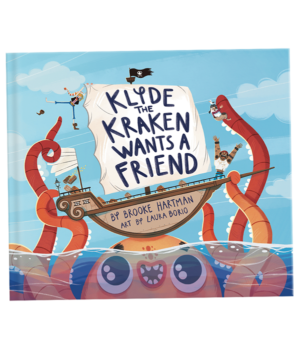 Klyde the Kraken Wants a Friend children's book by Brooke Hartman_2