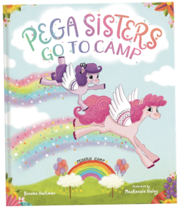 Pega Sisters Go To Camp children's book by Katy Halford