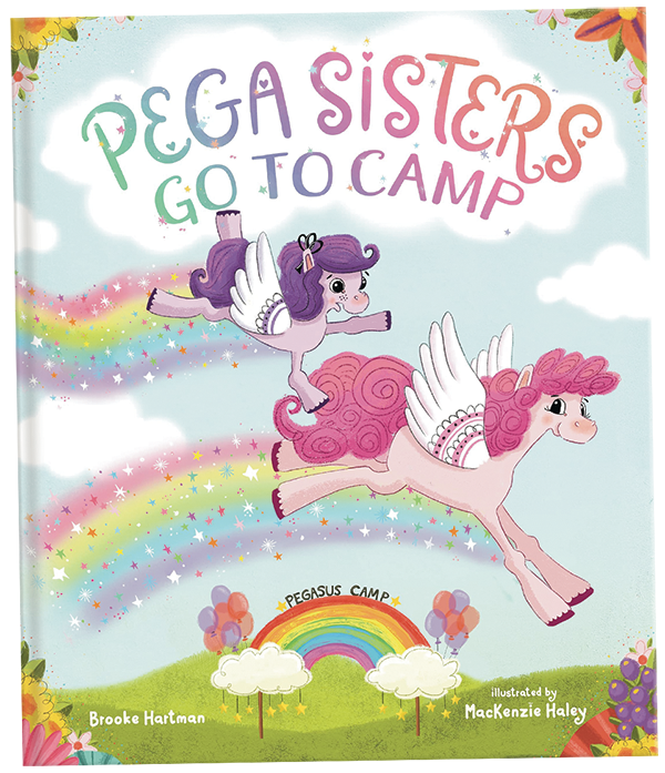 Pega Sisters Go To Camp children's book by Katy Halford